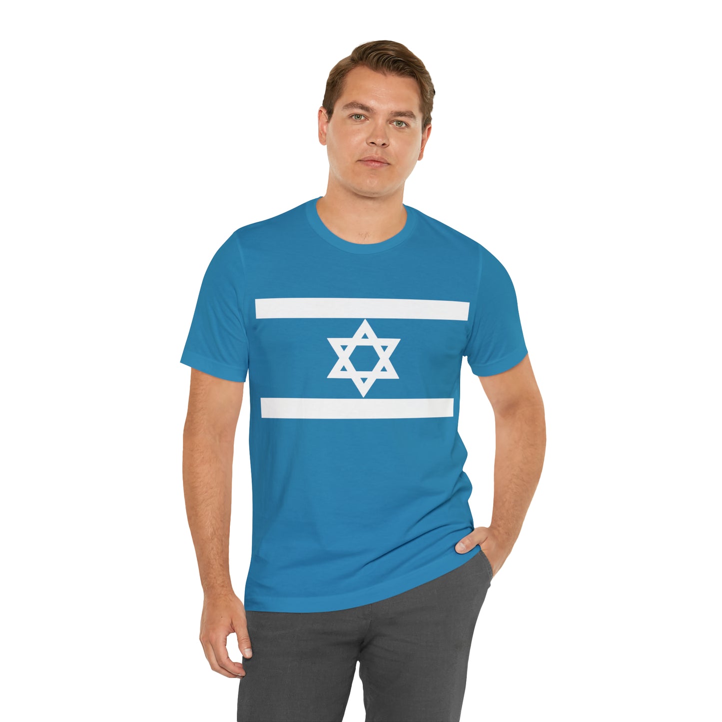 Israel Star (Magen David) Unisex Jersey Short Sleeve Tee