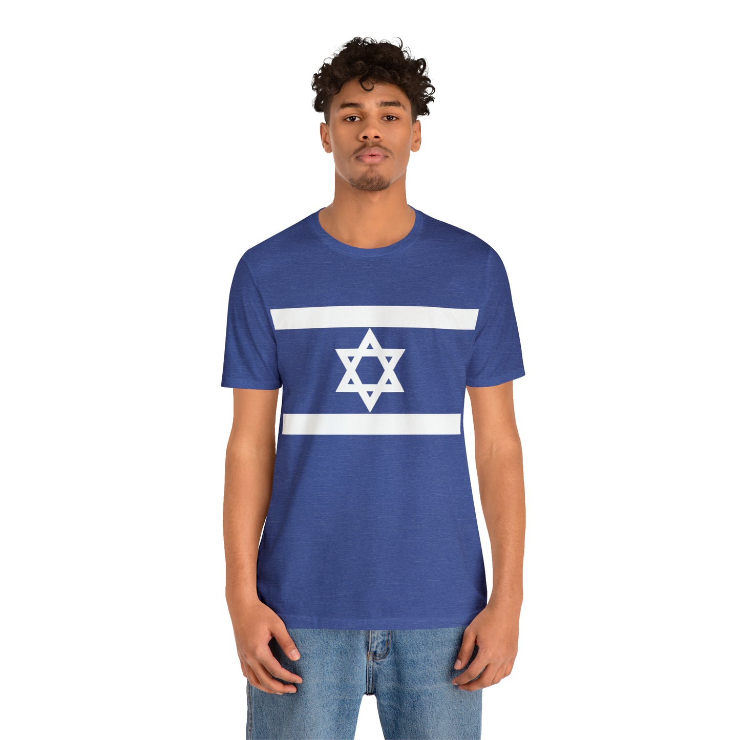 Israel Star (Magen David) Unisex Jersey Short Sleeve Tee