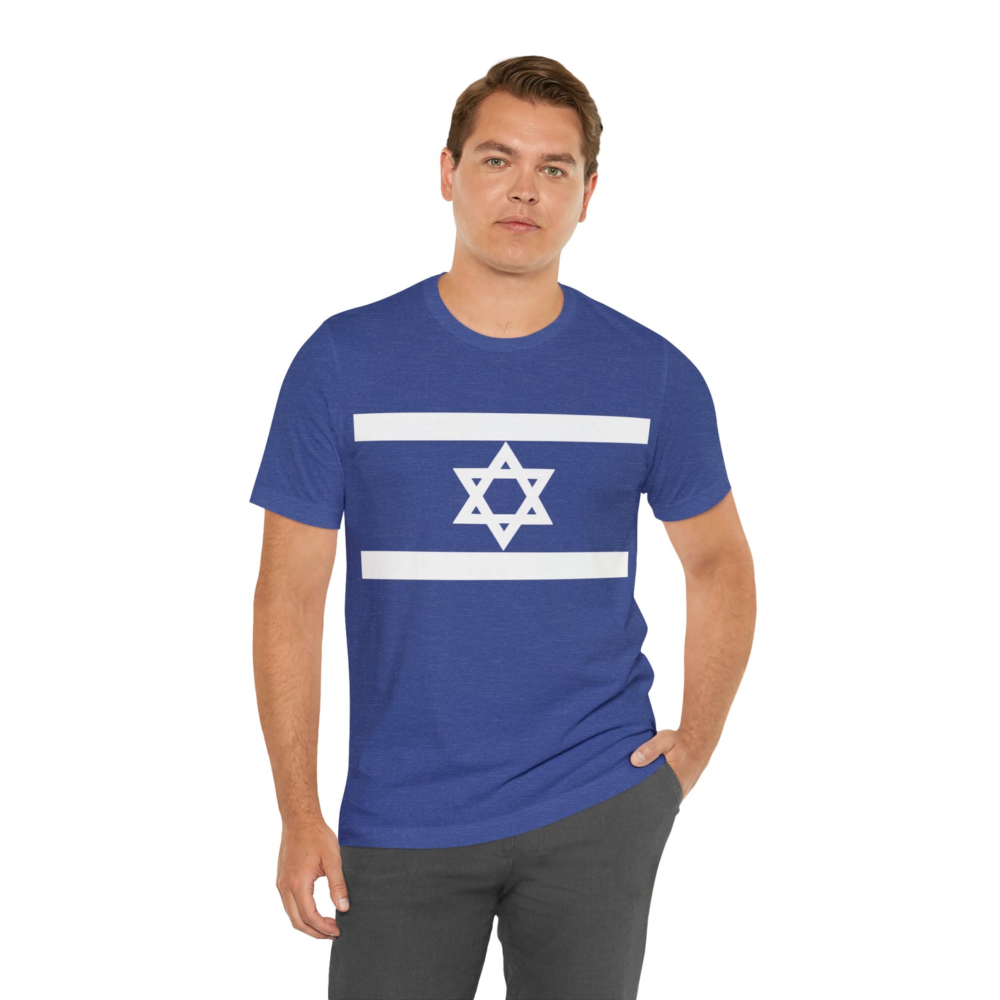 Israel Star (Magen David) Unisex Jersey Short Sleeve Tee