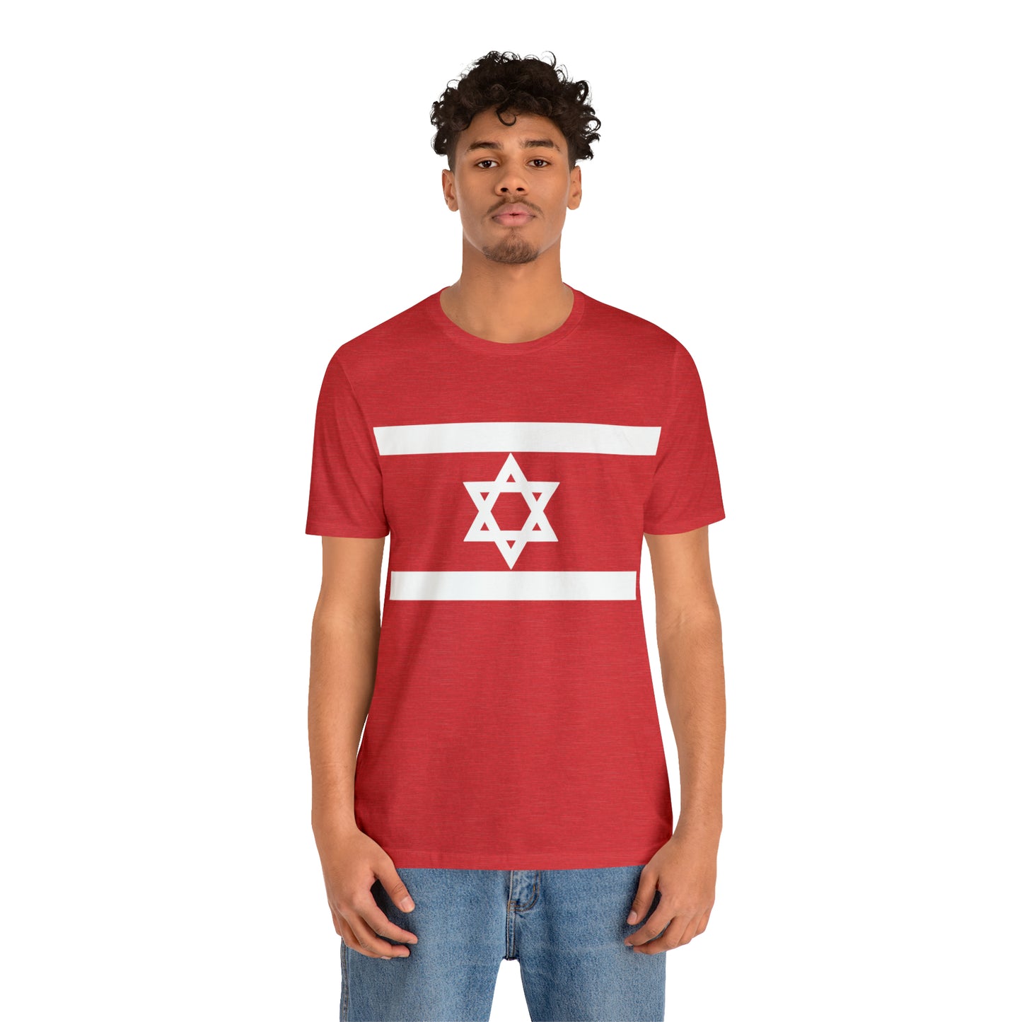 Israel Star (Magen David) Unisex Jersey Short Sleeve Tee