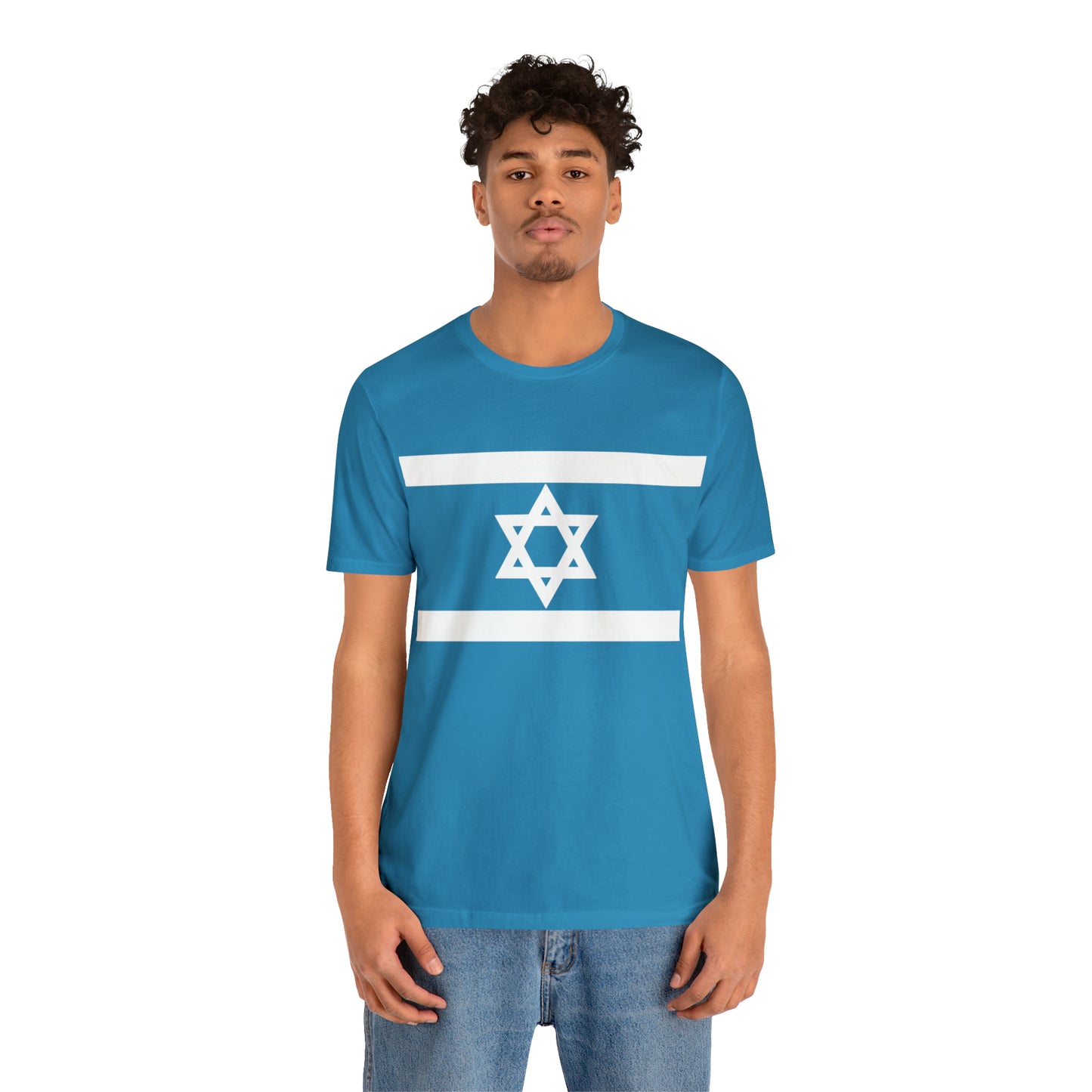 Israel Star (Magen David) Unisex Jersey Short Sleeve Tee