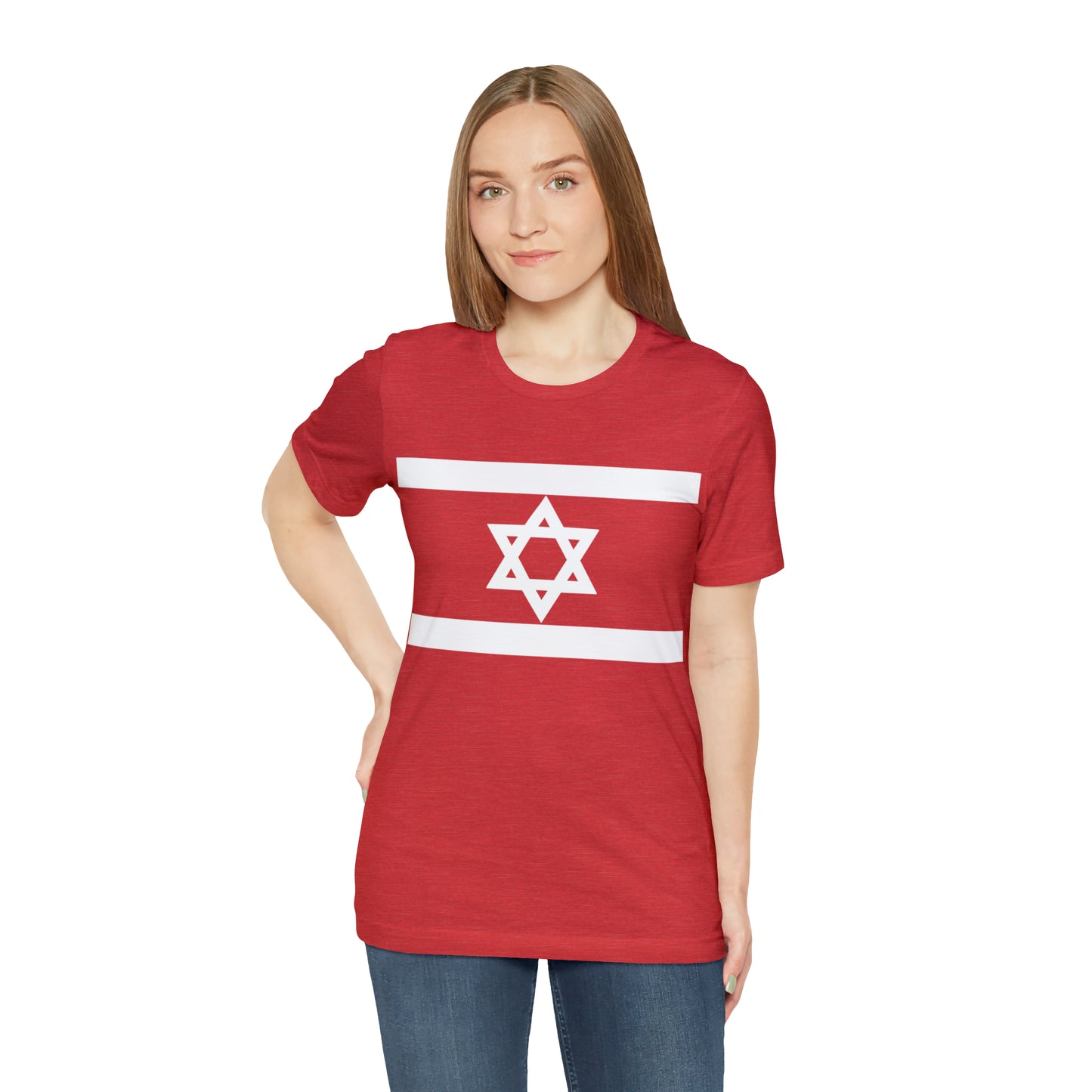 Israel Star (Magen David) Unisex Jersey Short Sleeve Tee