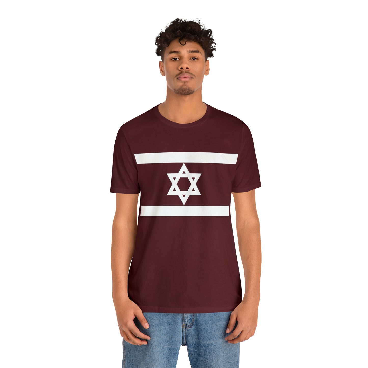 Israel Star (Magen David) Unisex Jersey Short Sleeve Tee
