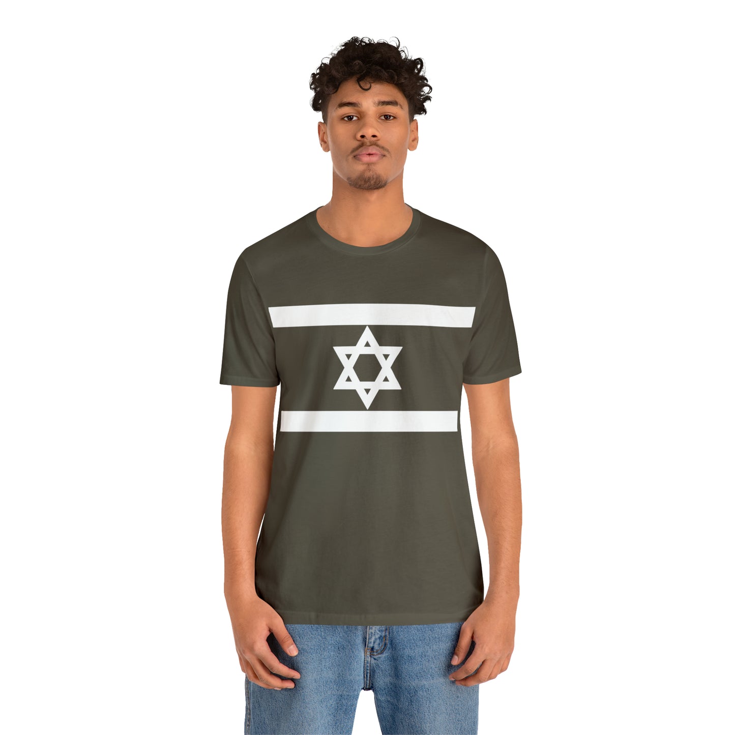 Israel Star (Magen David) Unisex Jersey Short Sleeve Tee