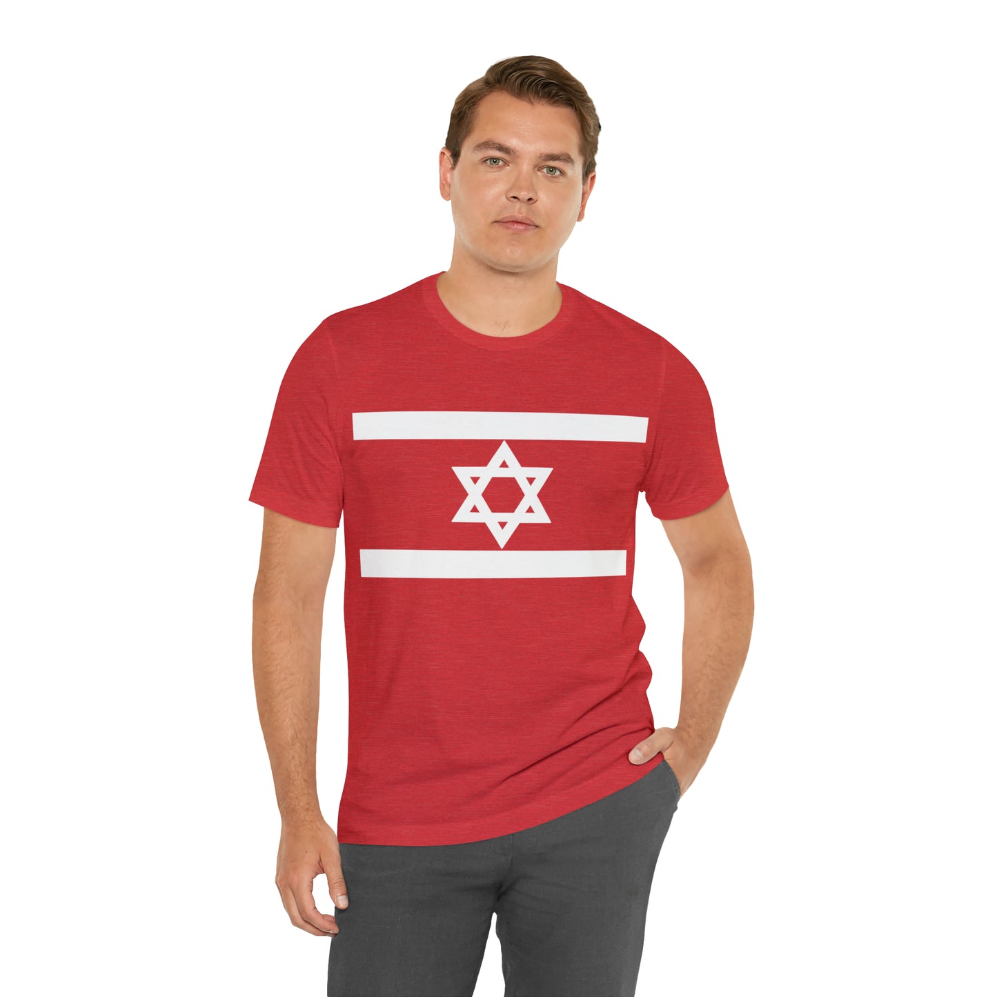 Israel Star (Magen David) Unisex Jersey Short Sleeve Tee