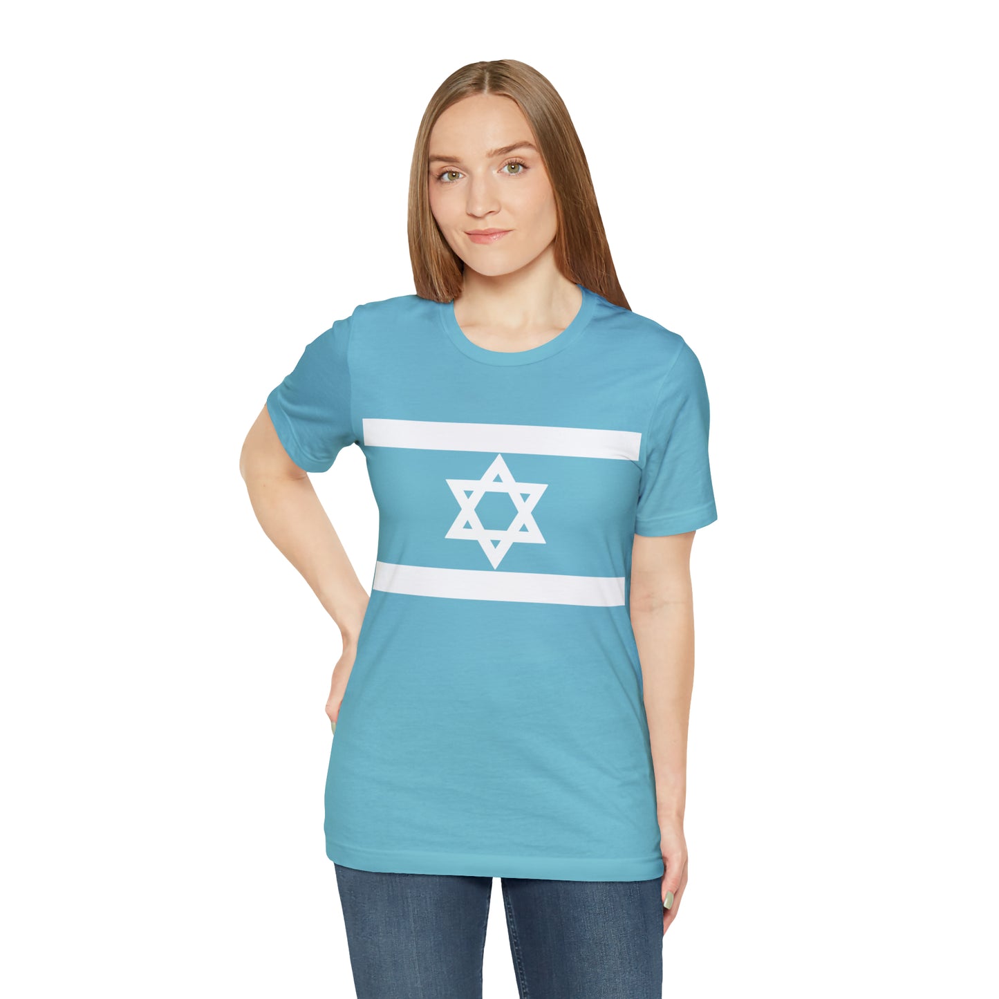 Israel Star (Magen David) Unisex Jersey Short Sleeve Tee