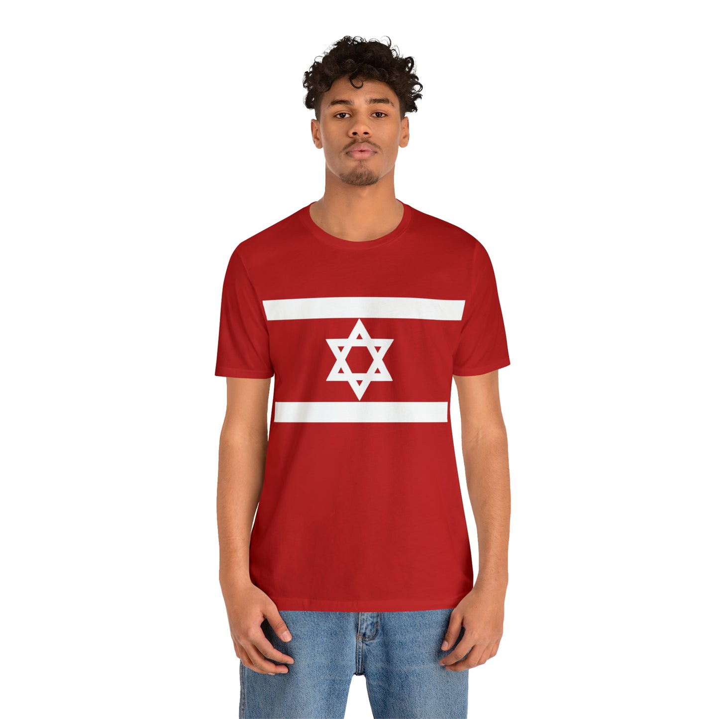 Israel Star (Magen David) Unisex Jersey Short Sleeve Tee