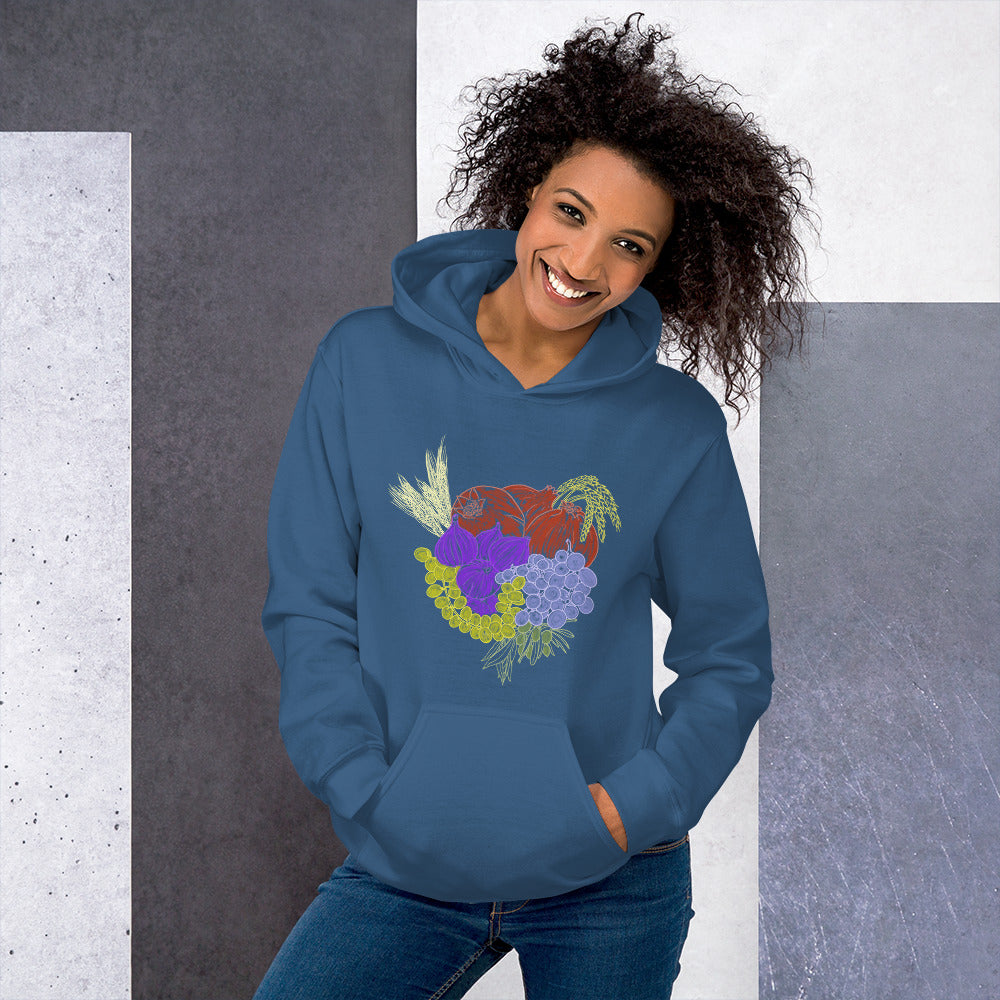 Seven Species Hoodie (unisex)