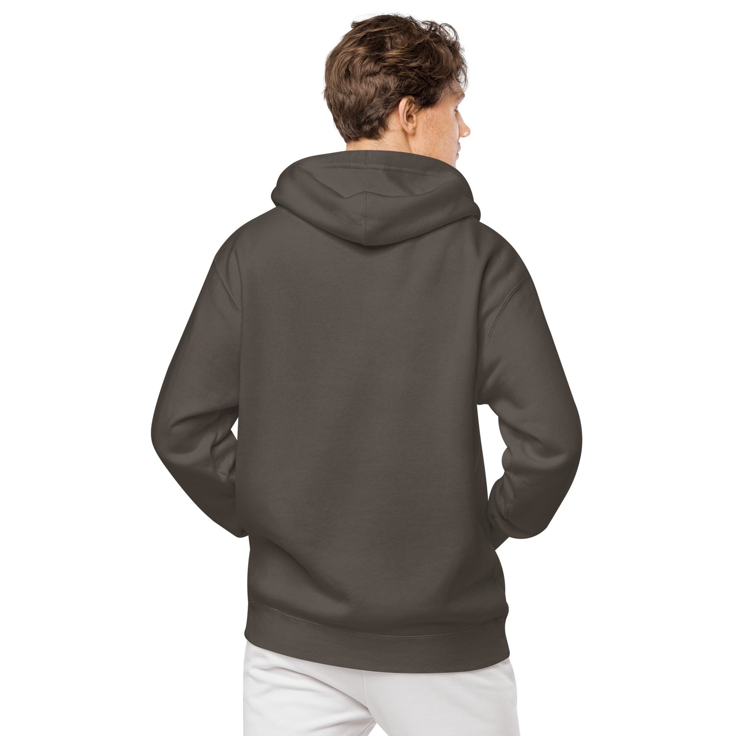 Magen David (Star of David) Embroidered Unisex pigment-dyed hoodie