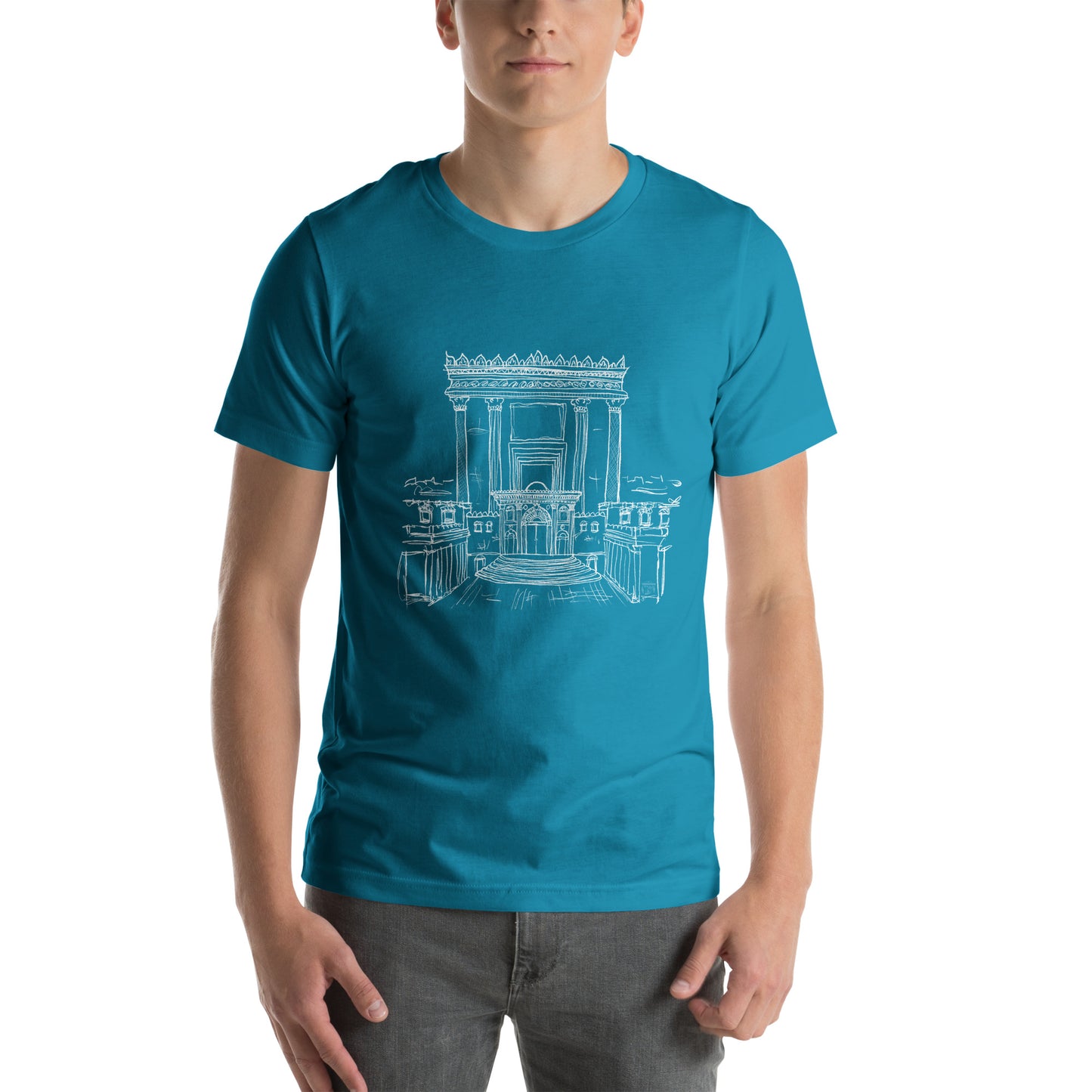 Temple Jerusalem (Beit Hamikdash) Unisex t-shirt