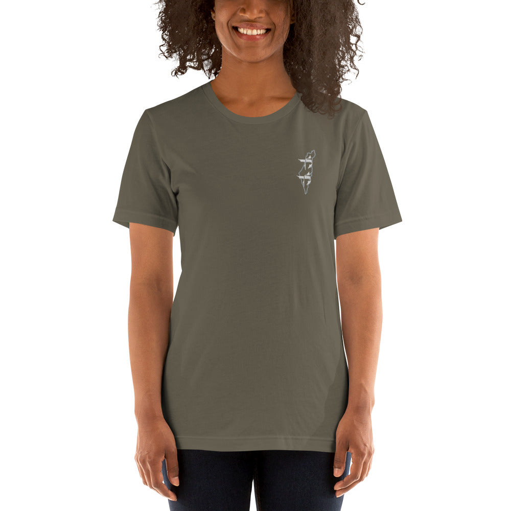 Lech Lecha Israel Unisex t-shirt (embroidered)