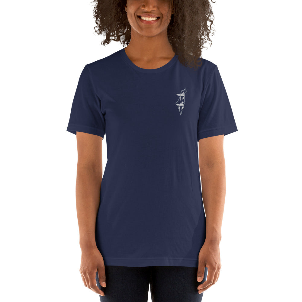 Lech Lecha Israel Unisex t-shirt (embroidered)