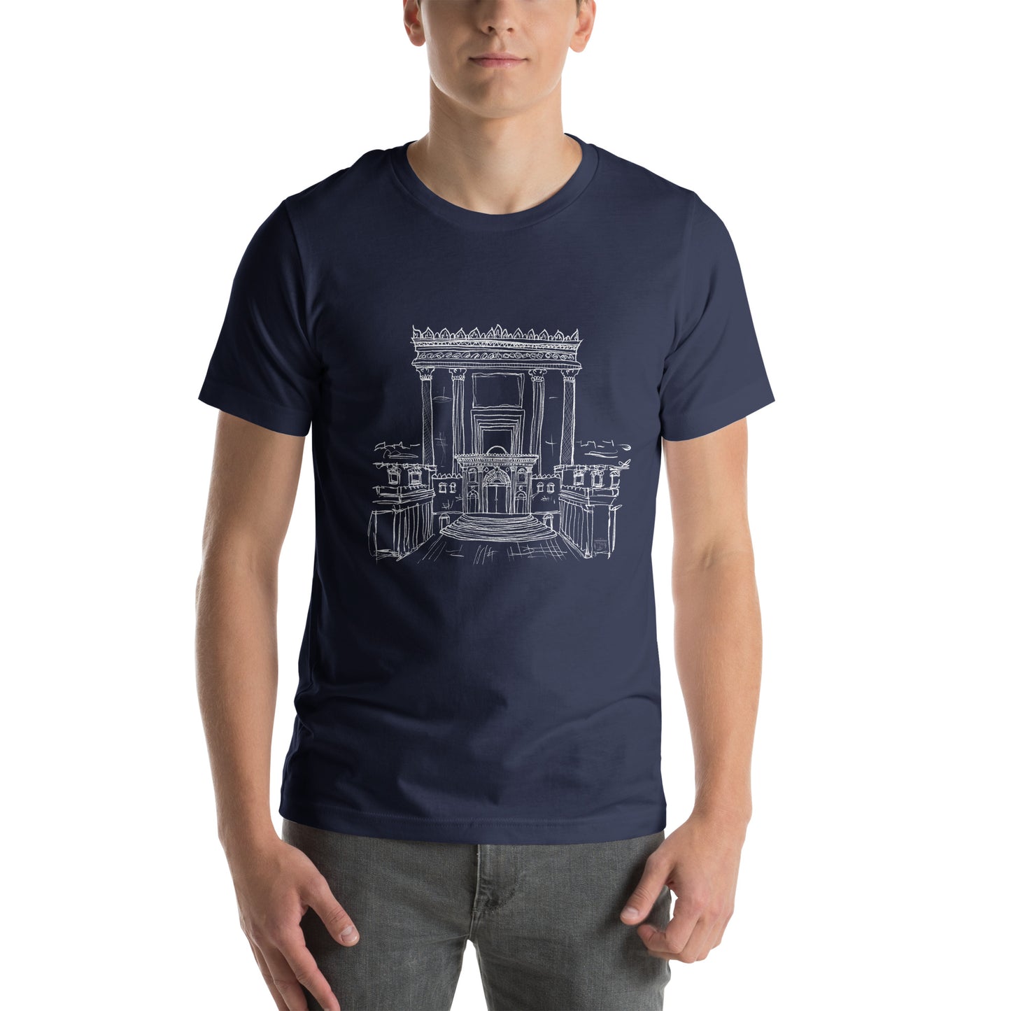Temple Jerusalem (Beit Hamikdash) Unisex t-shirt