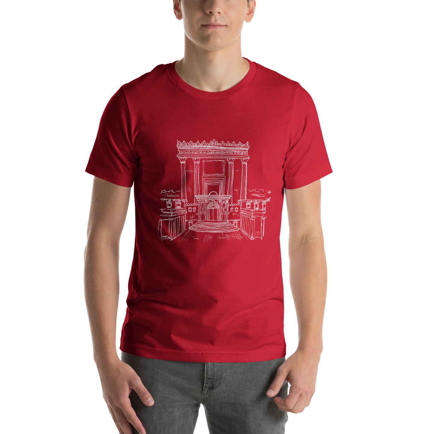 Temple Jerusalem (Beit Hamikdash) Unisex t-shirt