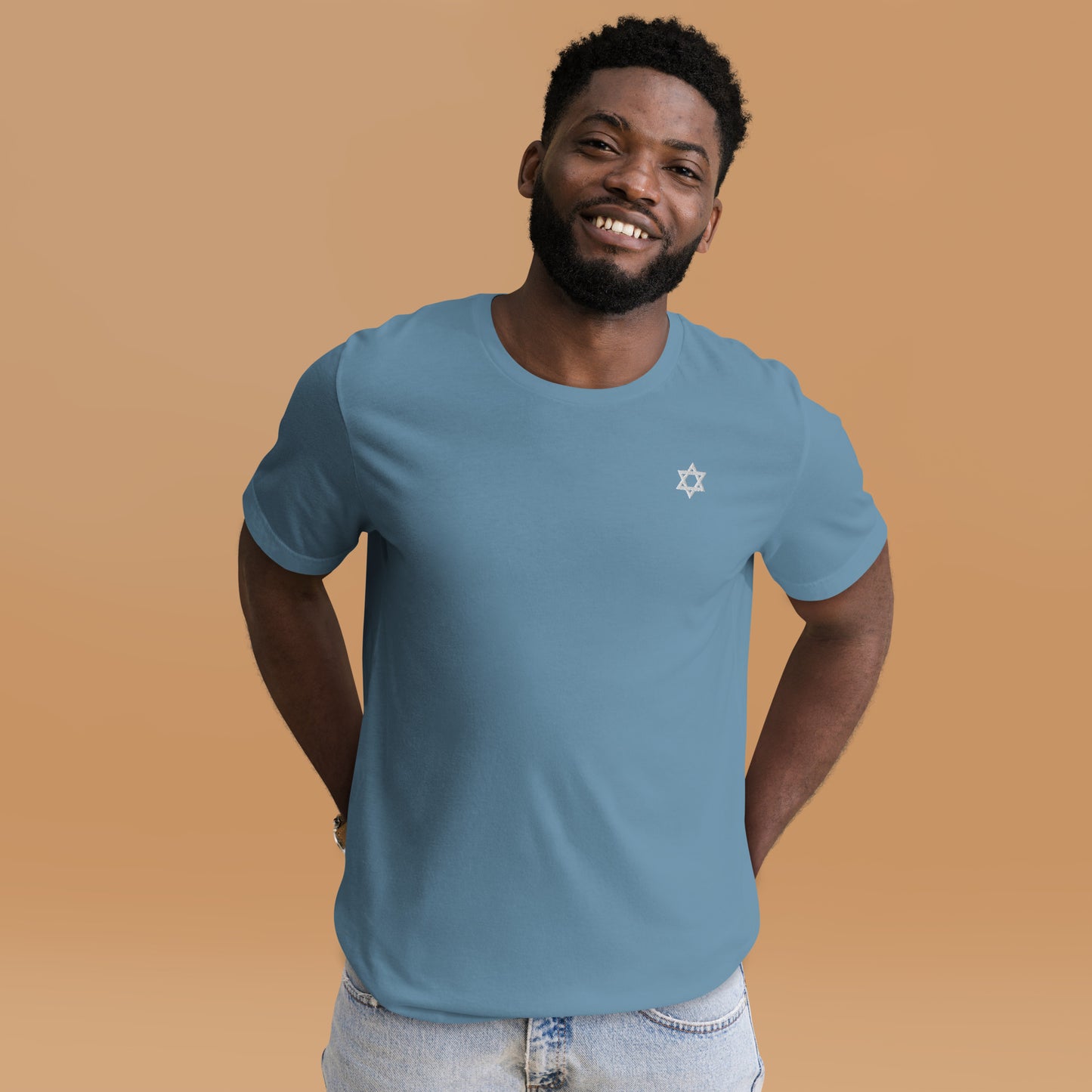 Star of David (Magen David) Unisex t-shirt (Embroidered)