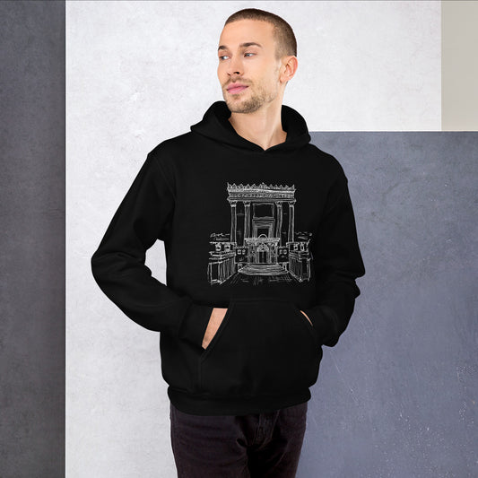 Temple Jerusalem (Beit Hamikdash) Unisex Hoodie